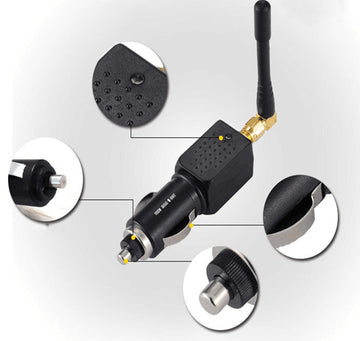 TD® Brouilleur gps voiture allume cigare de signal d'ondes rapide Bloqueur localisation puissance efficace anti-suivi interférence